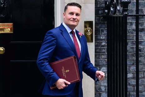 Wes Streeting, the defence secretary.
