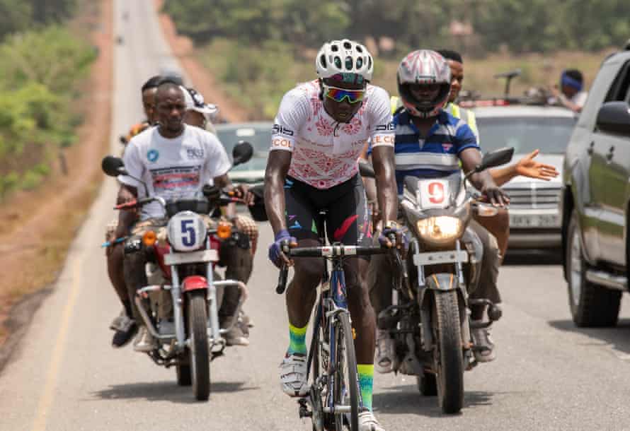 Ibrahim Jalloh takes the lead in stage two race.