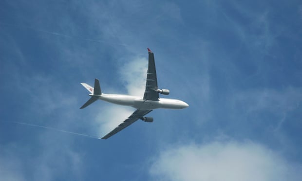 A plane taking off from Gatwick airport