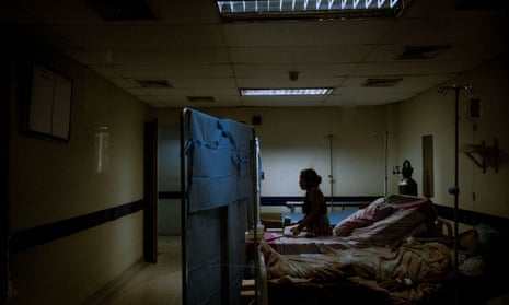 Inside A Venezuelan Women’s Hospital As Crisis ContinuesWomen lay in a converted medical room inside the Ana Teresa de Jesus Ponce maternity hospital in Macuto, Venezuela, on Friday, Feb. 22, 2019. Venezuela’s healthcare system, a shining example in Latin America back when the government had the money for ambitious programs, has been crumbling for many years: nearly half the country’s doctors have left and hospital regularly go without the necessary equipment needed to fully function. Photographer: Adriana Loureiro Fernandez/Bloomberg via Getty Images