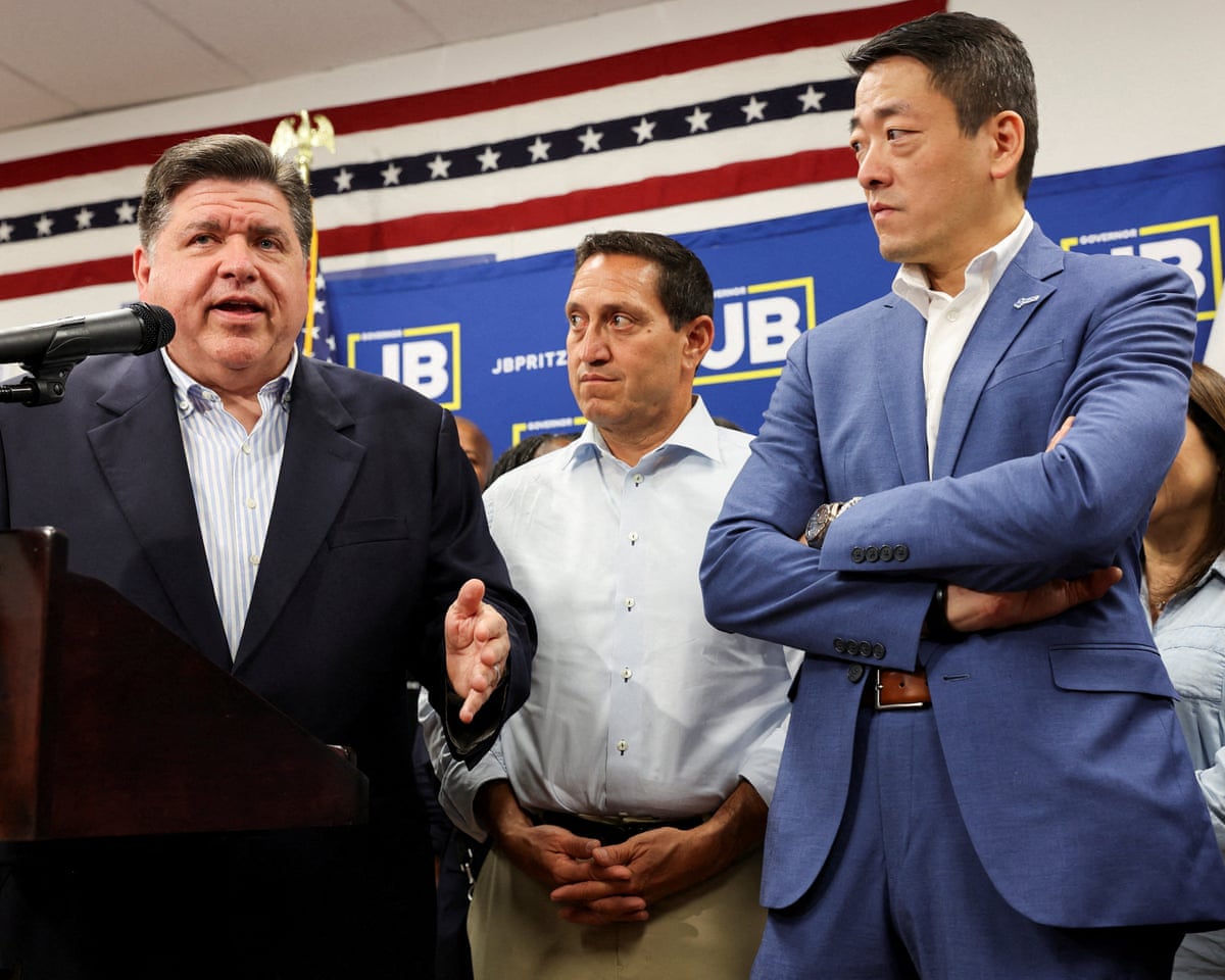 Illinois governor says Texas Democrats who left will be protected amid arrest threats | US politics | The Guardian