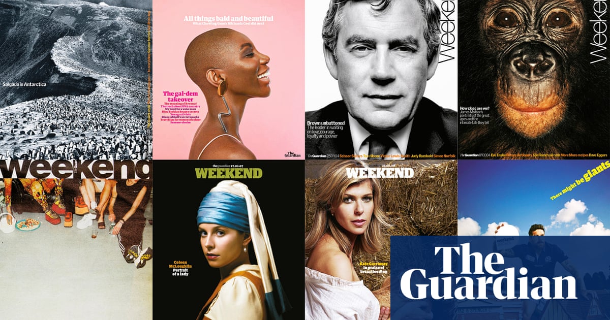 ‘The cover is like a piece of art in itself’: 32 years of Guardian Weekend magazine