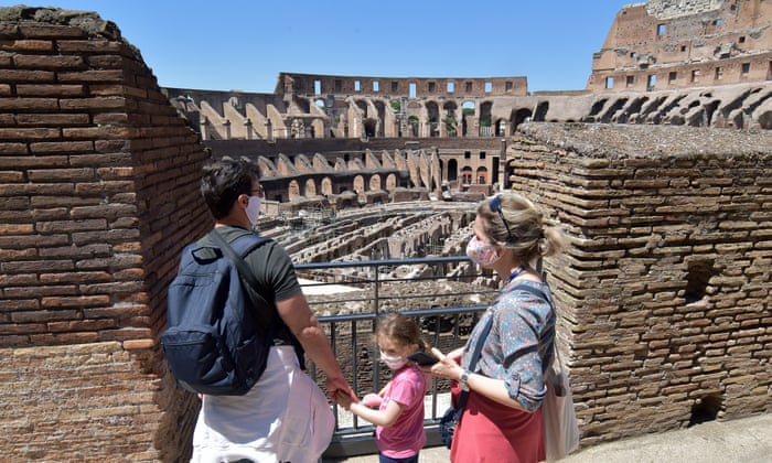 Colosseum Reopens To Tourists With So Few Of Us We Can Enjoy It More World News The Guardian