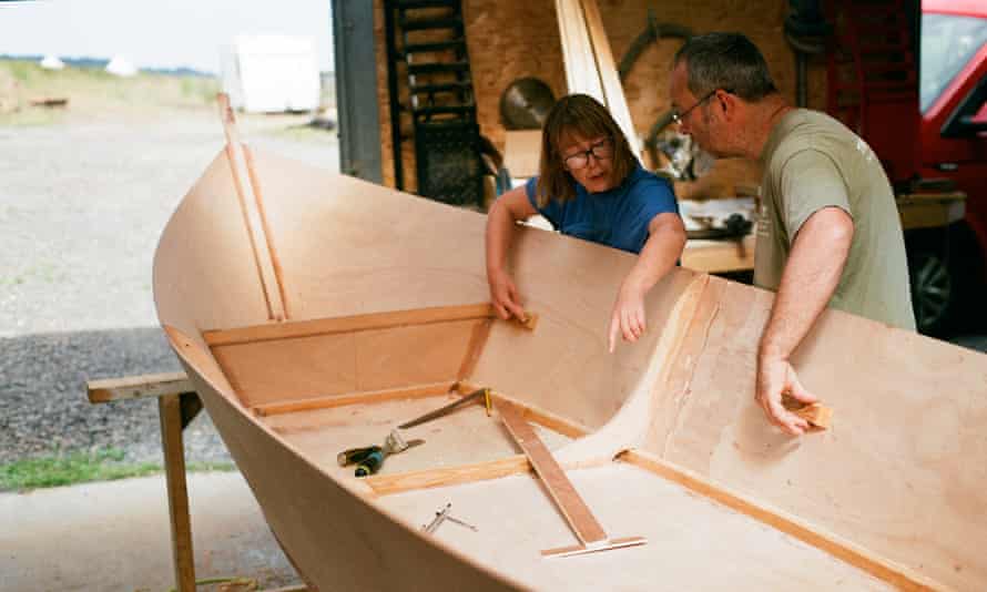 A new canoe: learn how to build a boat at Archipelago Folk School.