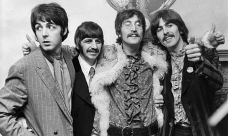 The Beatles set record 54-year gap between No 1 singles as Now and Then tops UK chart | Music | The Guardian