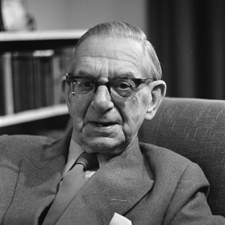 Neville Cardus photographed in 1969