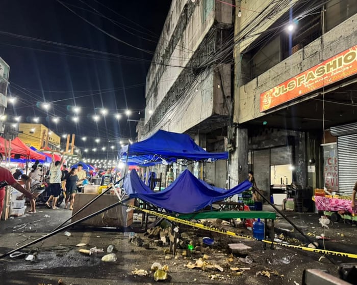 Central Philippines hit by powerful 6.9-magnitude earthquake