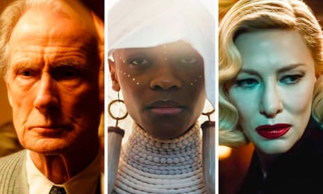 Bill Nighy in Living, Letitia Wright in Black Panther: Wakanda Forever and Cate Blanchett in Nightmare Alley.