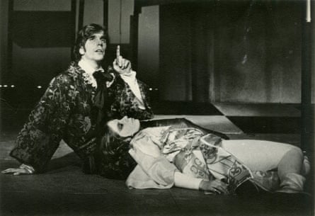 Winkler in a college production of Peer Gynt.