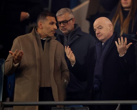 The Manchester City chair, Khaldoon al Mubaraka