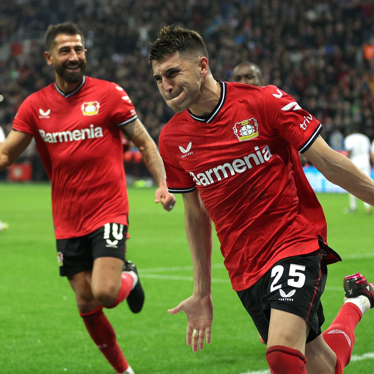 Bayer Leverkusen continue winning streak in Bundesliga Table