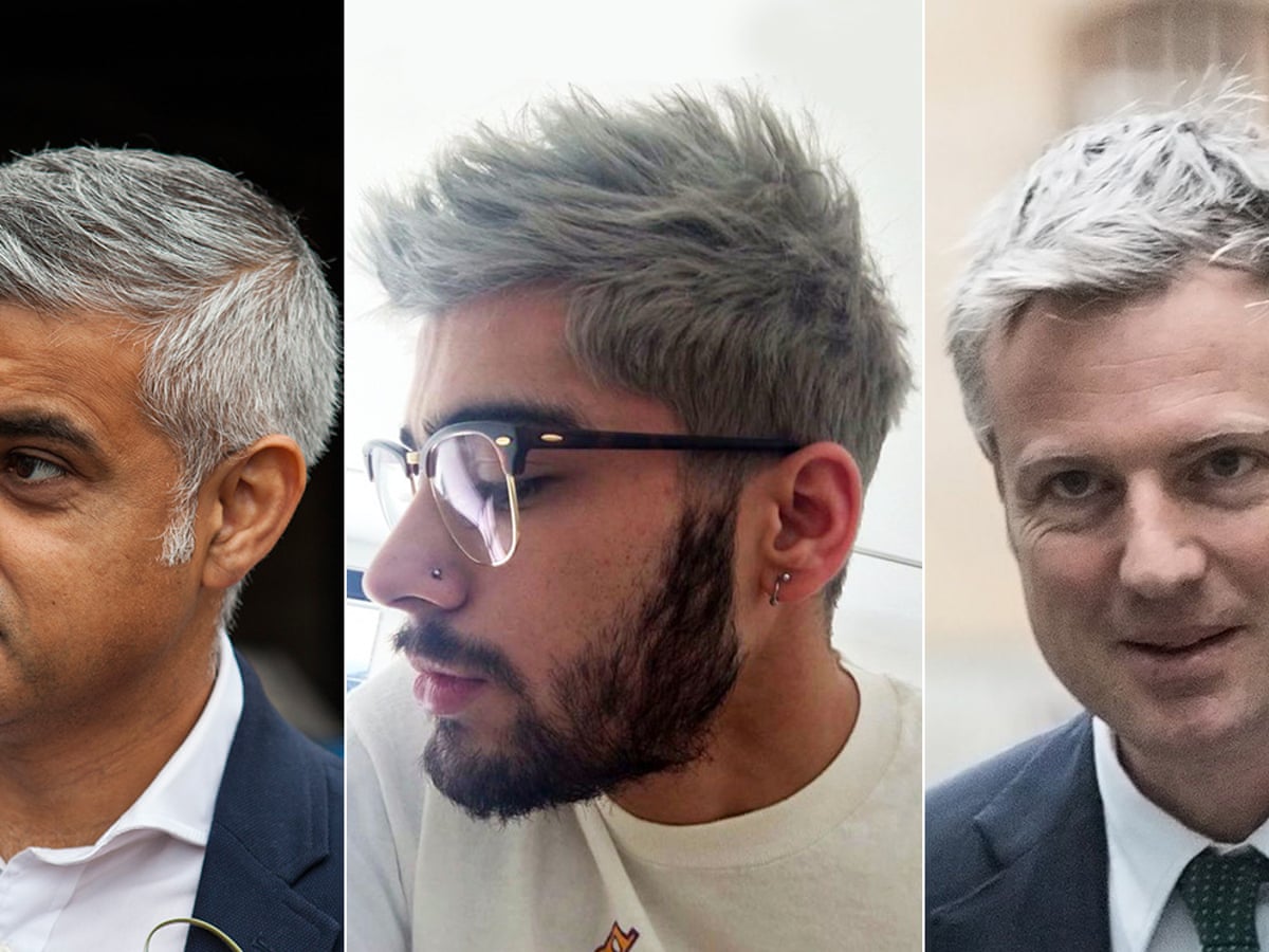 Grey And Proud The Hairstyle Trend Where Millennials And Middle Aged Men Meet Fashion The Guardian