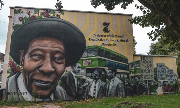 A mural in Bristol pays tribute to Roy Hackett