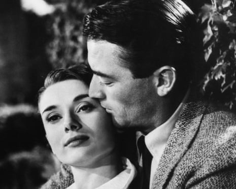 Audrey Hepburn and Gregory Peck in Roman Holiday