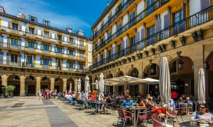 Plaza de la Constitucion, San Sebastián.