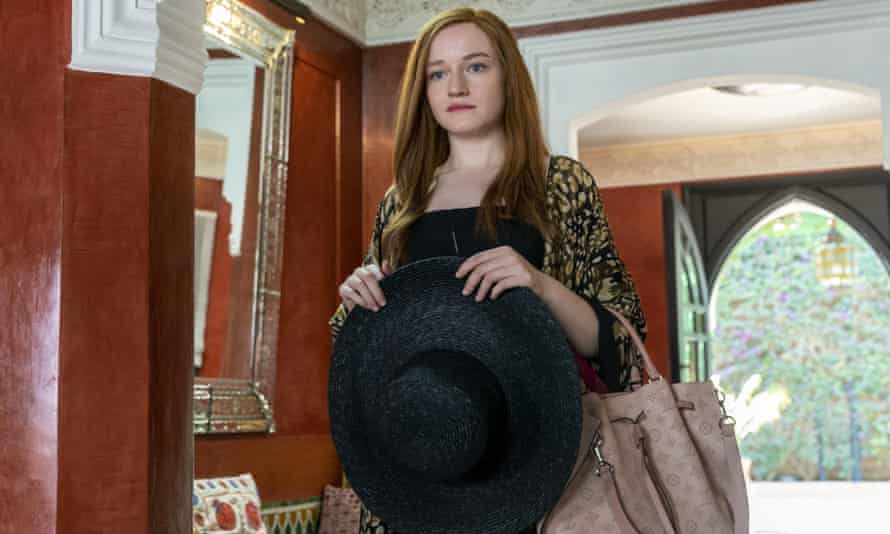 Julia Garner as Anna Delvey in Netflix’s Inventing Anna