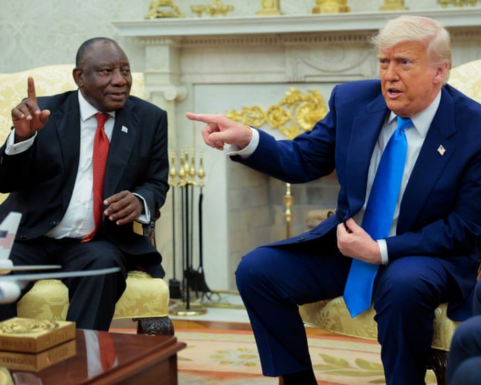 First Thing: US to limit refugee numbers to 7,500 with priority for white South Africans