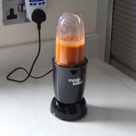 Testing blenders; Nutribullet Magic Bullet