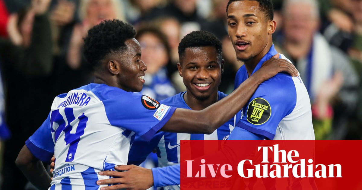 Liverpool 5-1 Toulouse, Brighton 2-0 Ajax: Europa League clockwatch – as it happened - The Guardian