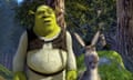 Shrek and Donkey in Shrek 2
