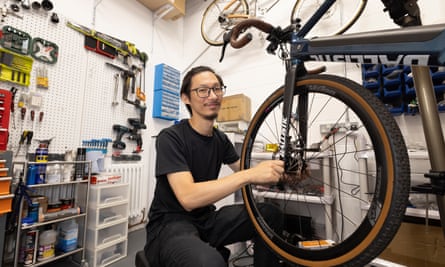 ‘I have more capacity to store bikes’ … Alex Tung of Besbike.