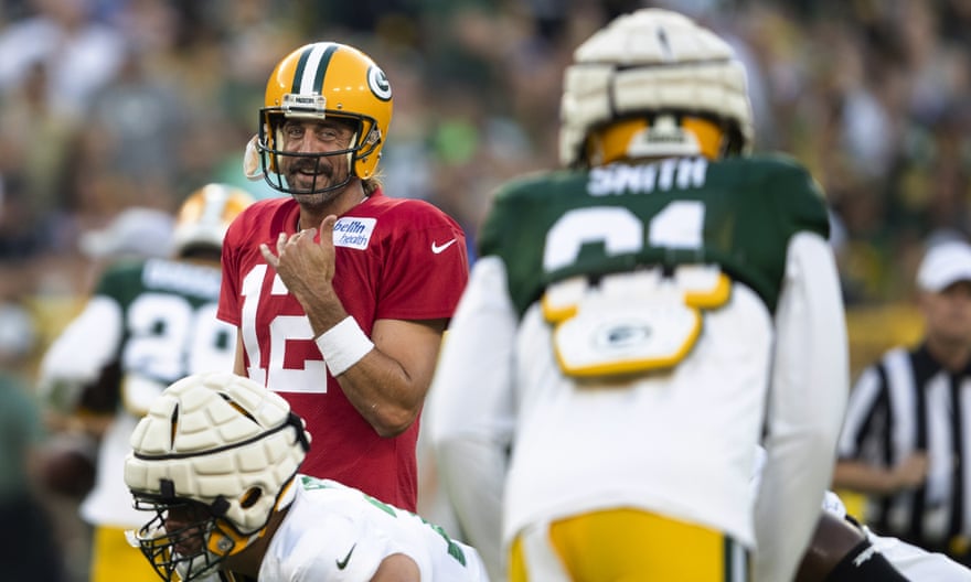 Aaron Rodgers is aiming to win his second Super Bowl