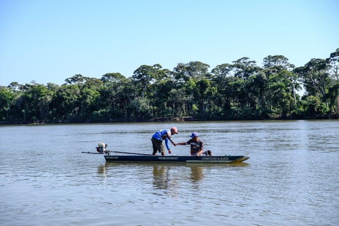 ‘Losing Noah’s Ark’: Brazil’s plan to turn the Pantanal into waterway threatens world’s biggest wetland The ribeirinho communities in the Pantanal rely on small-scale fishing but the Hidrovia plans threaten that.Photograph: Harriet Barber
