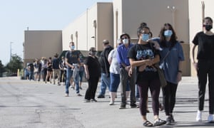 Millions Of Americans Voting Early In What Could Be Record Election Turnout Us News The Guardian