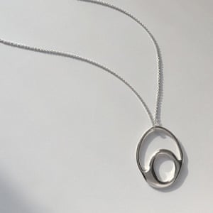 Bar JewelleryCreated using recycled silver for both the chain and the pendant, and handmade and finished by local artisans in London. Loop, GBP95, barjewellery.com
