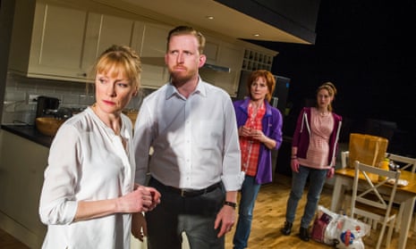 ‘You carry it around’ … Claire Skinner, Tom Goodman-Hall, Penny Downie and Georgina Rich in Rabbit Hole.