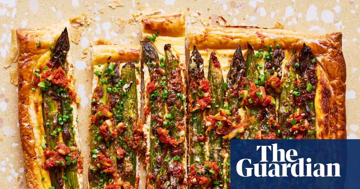 Kenji Morimoto's recipes for asparagus kimchi