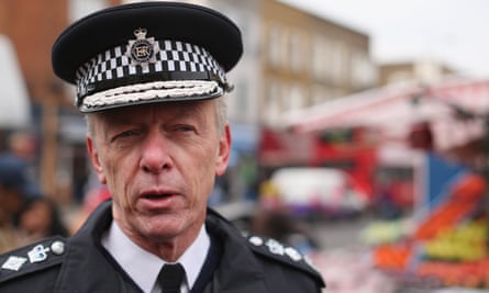 Metropolitan police commissioner Sir Bernard Hogan-Howe, whose successor is expected to be announced in February.