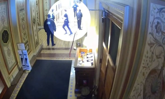 Josh Hawley, senator who ran from Capitol mob, mocked by home paper (theguardian.com)