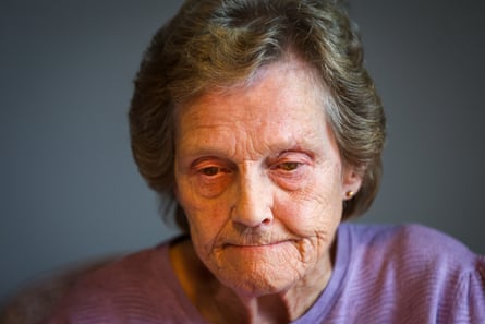 Closeup of Pam Morrison