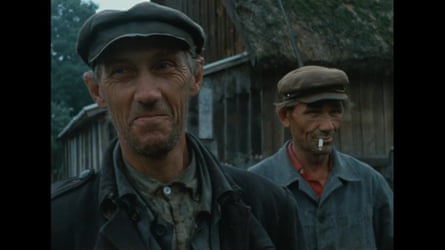 A still from Shoah by Claude Lanzmann.