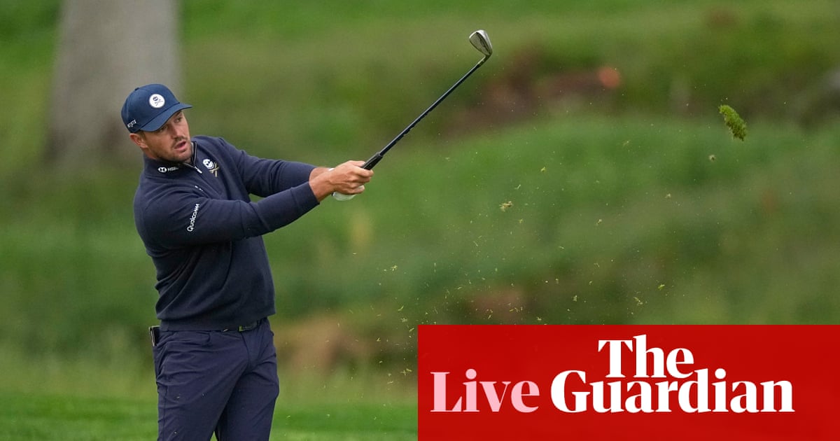 US PGA Championship, day one – live