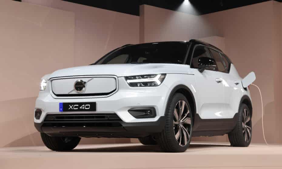Volvo’s first fully electric car, the XC40