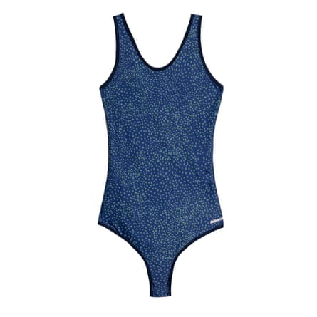 Finisterre Ailla Reversible Scoop Swimsuit in blue