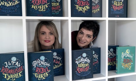 Good Night Stories for Rebel Girls authors Elena Favilli and Francesca Cavallo.