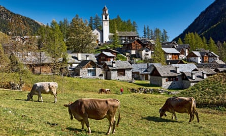 Bosco Gurin, one of Ticino’s most beautiful villages.