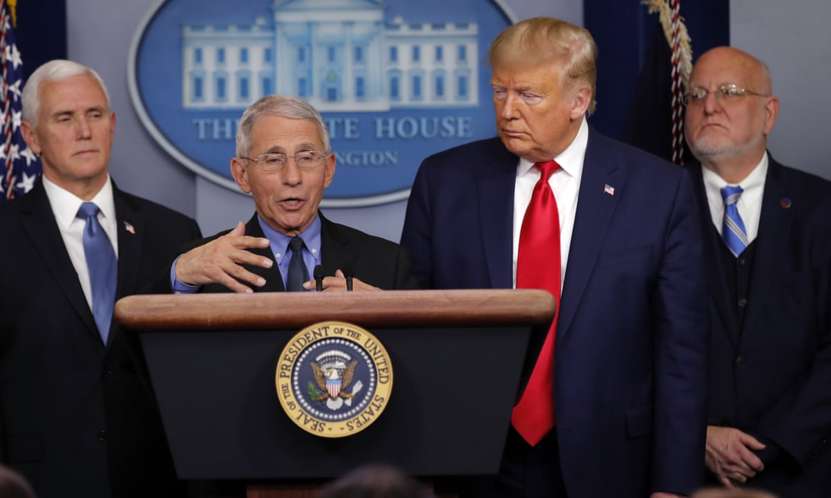 Donald Trump Attacks Anthony Fauci Over Wary Assessment Of Nfl