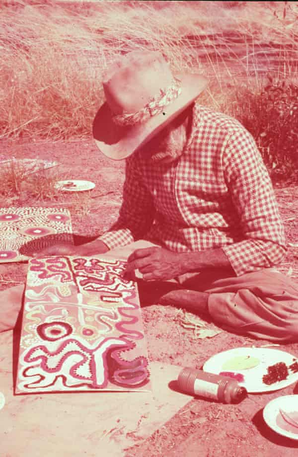 Alan Windrow painting in 1982