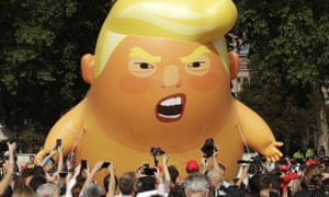 Trump blimp