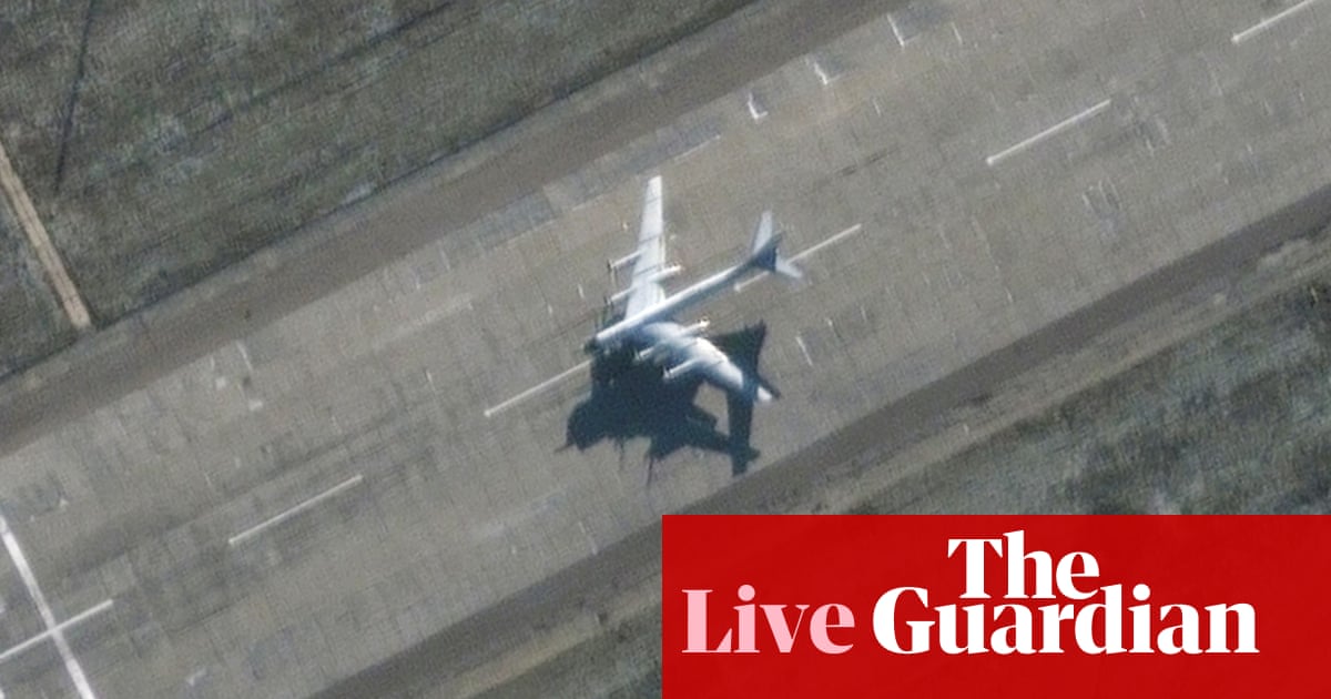 Russia-Ukraine war live: three reportedly killed by Ukraine drone attack on air base deep inside Russia