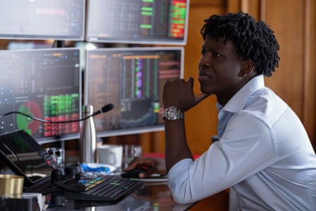 Toheeb Jimoh as Kwabena in Industry