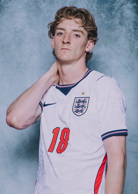 An official England portrait of Anthony Gordon