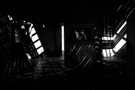 A sugar depiction of a dark room