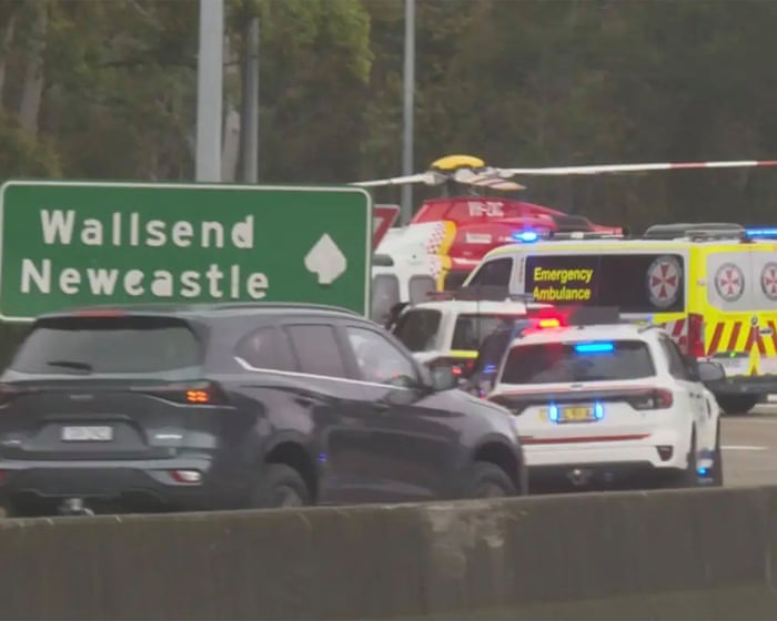 Several people injured after vehicle hits crowd in Newcastle waiting to farewell Knights team bus