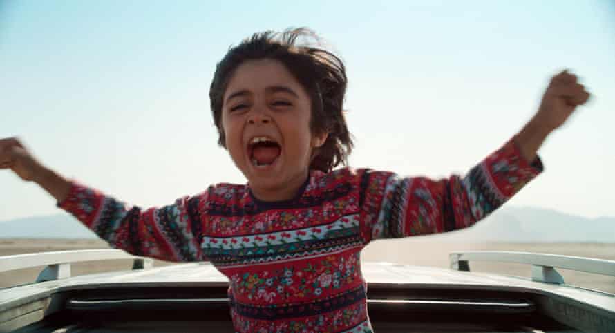 Jadden Khaki in the Iranian film Hit the Road.