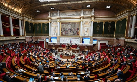 France's prime minister Francois Bayrou speaks during a French parliamentary session on the 2025 finance bill, and the social security budget at the National Assembly, France's lower house parliament, in Paris.